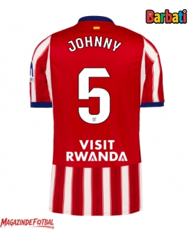 Atletico Madrid Johnny Cardoso #5 Tricou Fotbal Replică 2026-27 Barbati Acasa Atletico Madrid Johnny Cardoso #5 Tricou Fotbal Replică 2026-27 Barbati Acasa